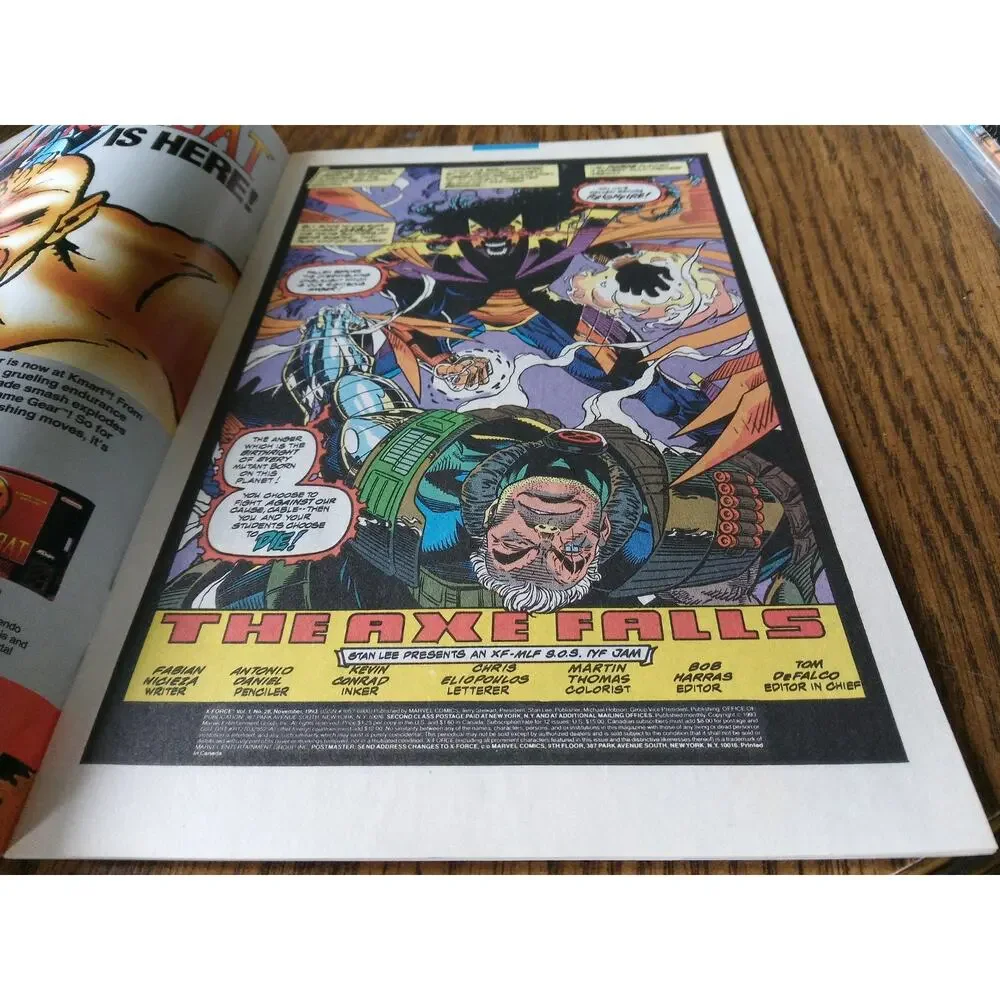 X-Force #28 November 1993 Marvel Comics